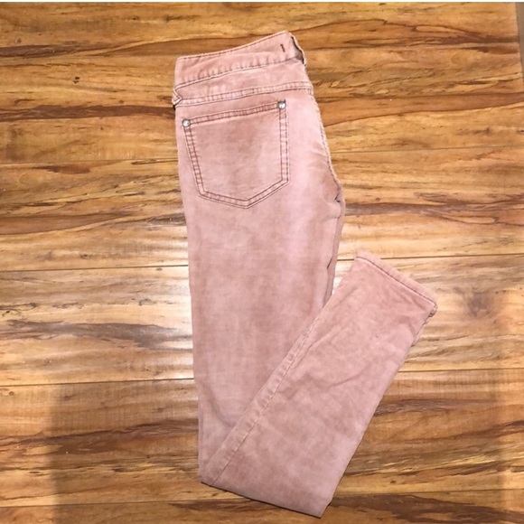 Dusty rose Free people corduroy skinny jeans - Picture 5 of 6